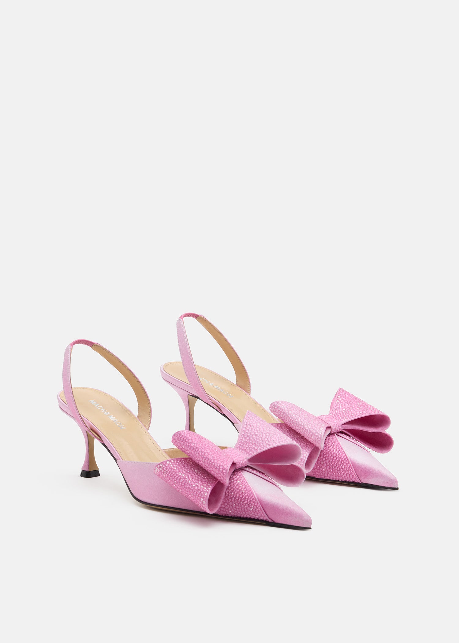 Le Cadeau Pink Aqua Gradient Slingbacks