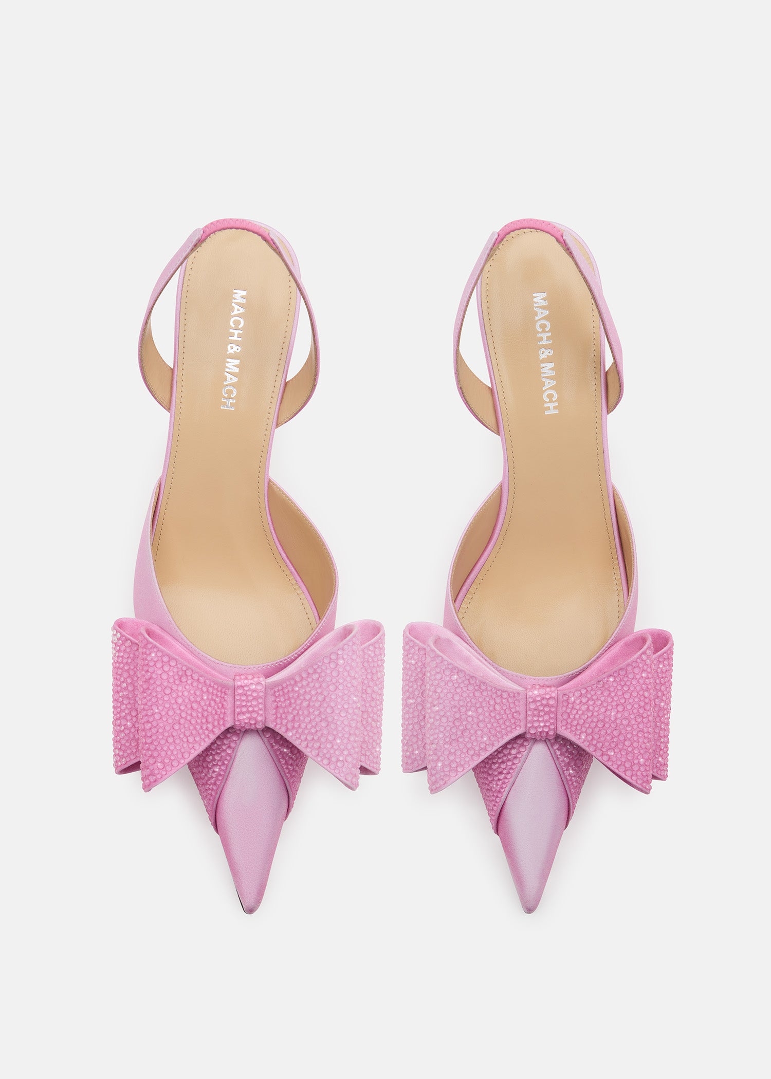Le Cadeau Pink Aqua Gradient Slingbacks