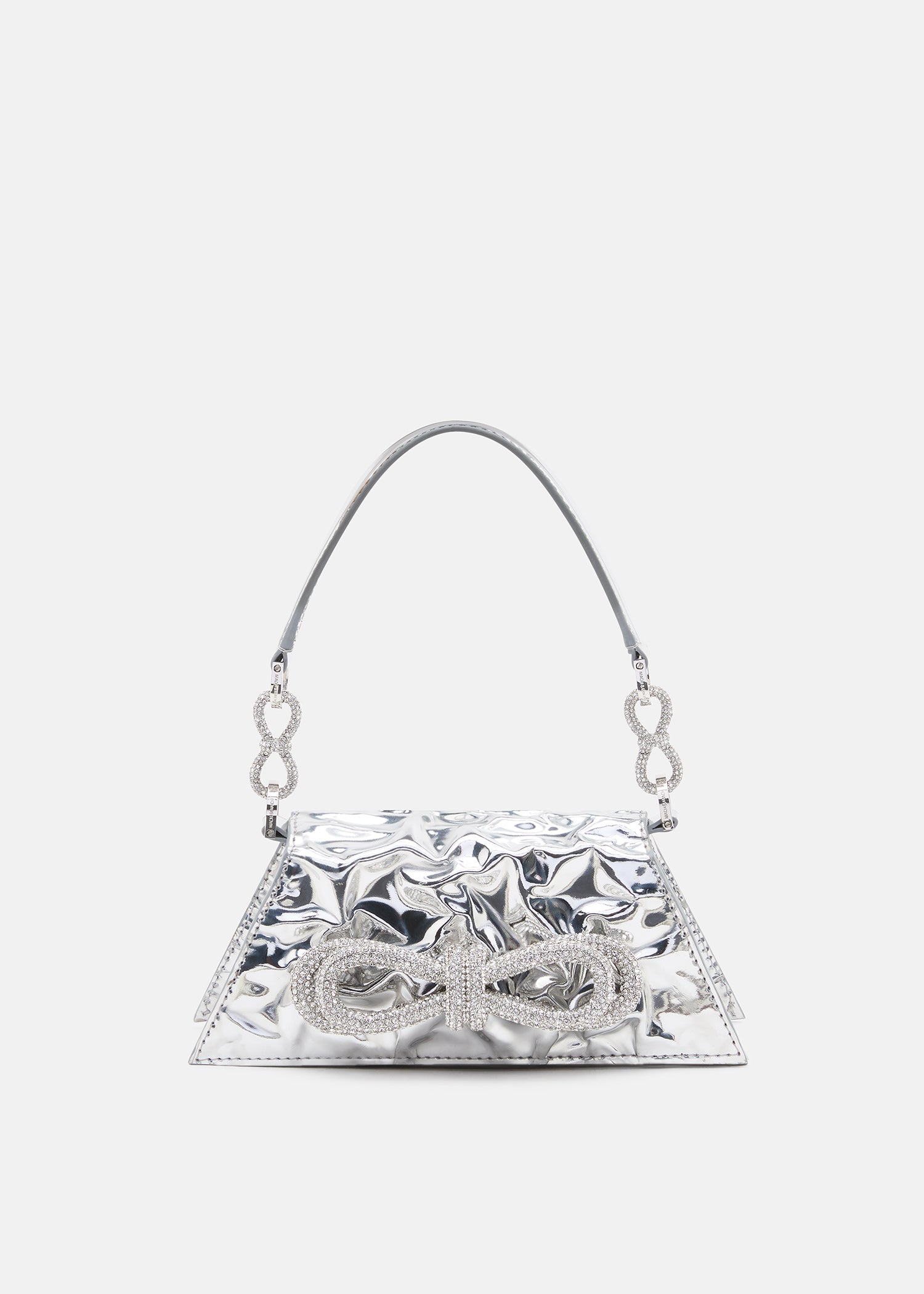 Double Bow Wrapped Samantha Handbag