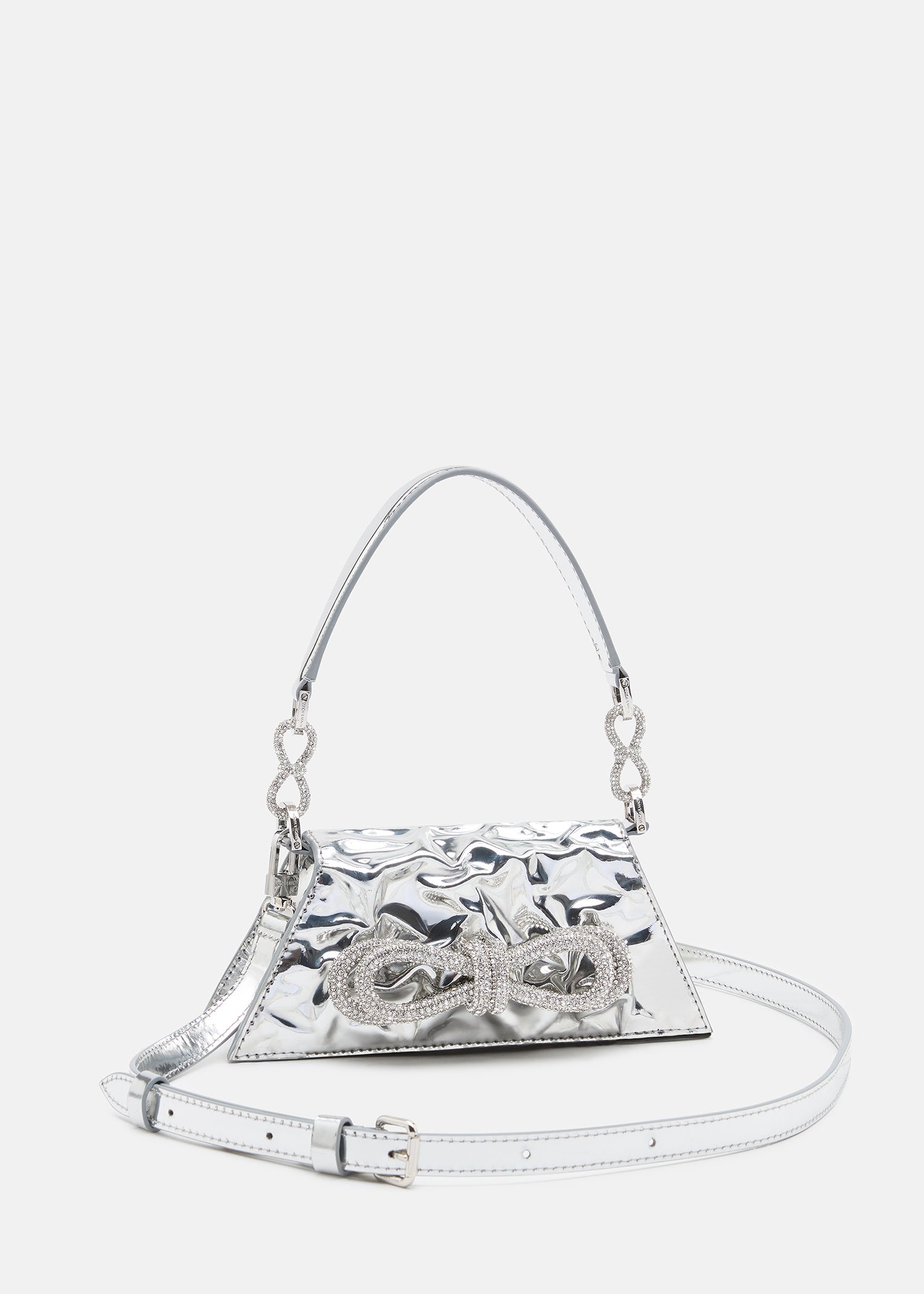 Double Bow Wrapped Samantha Handbag