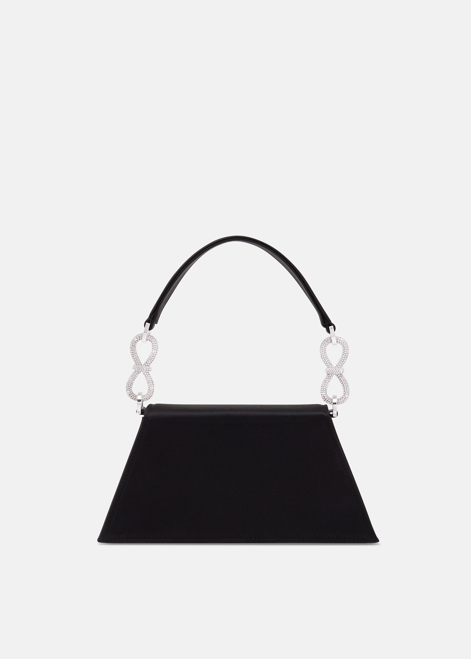 DOUBLE BOW SAMANTHA HANDBAG MEDIUM BLACK
