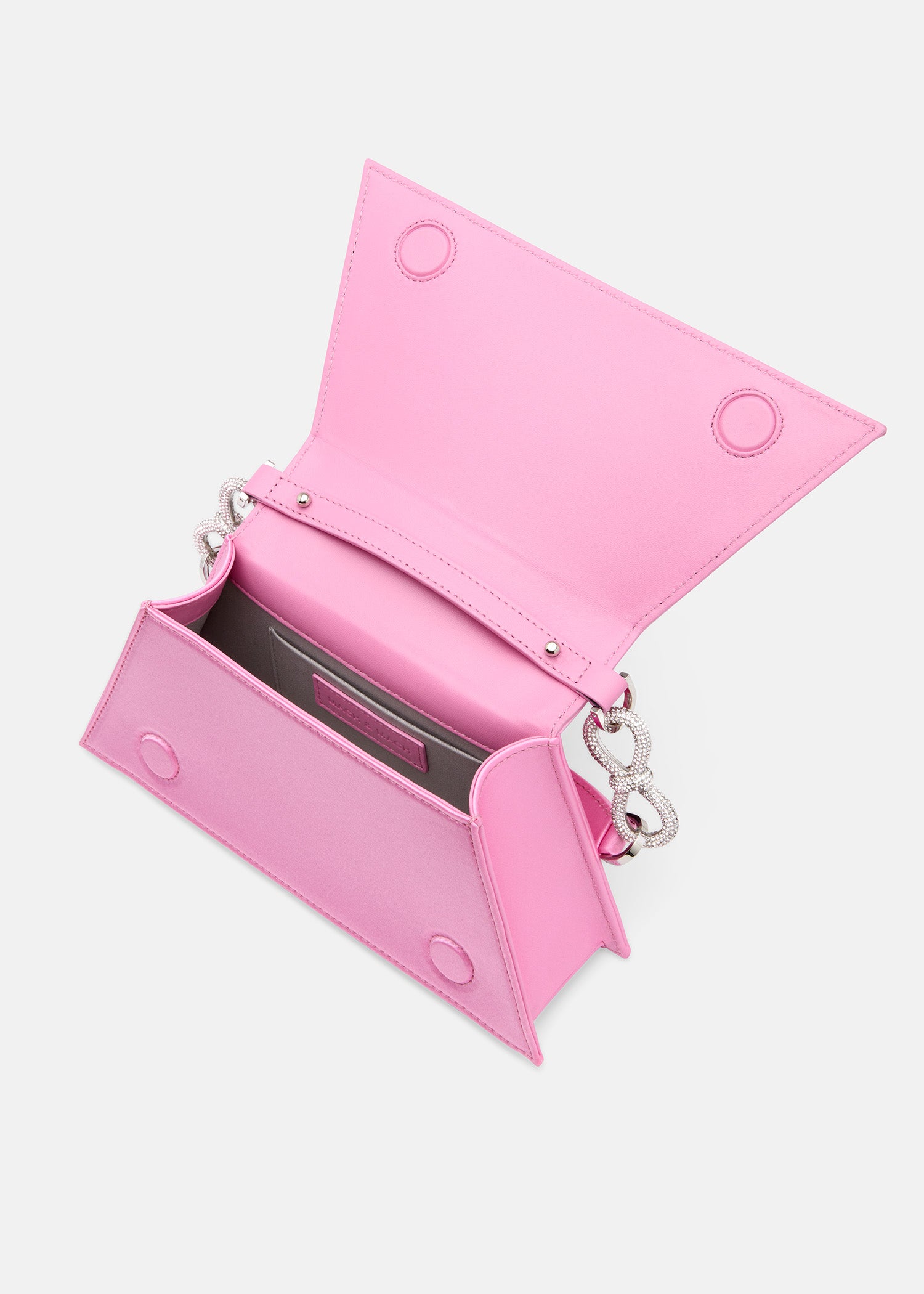 DOUBLE BOW SAMANTHA HANDBAG MEDIUM PINK