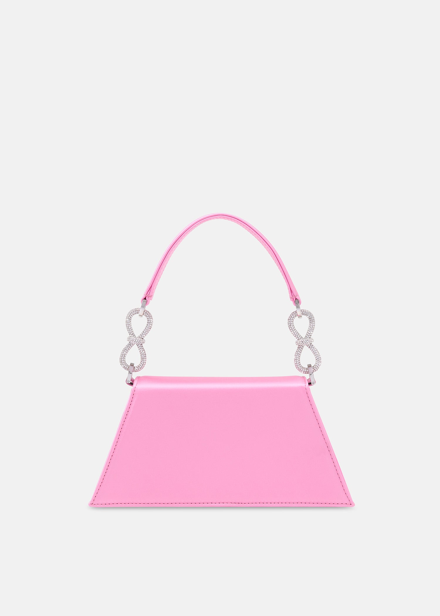 DOUBLE BOW SAMANTHA HANDBAG MEDIUM PINK