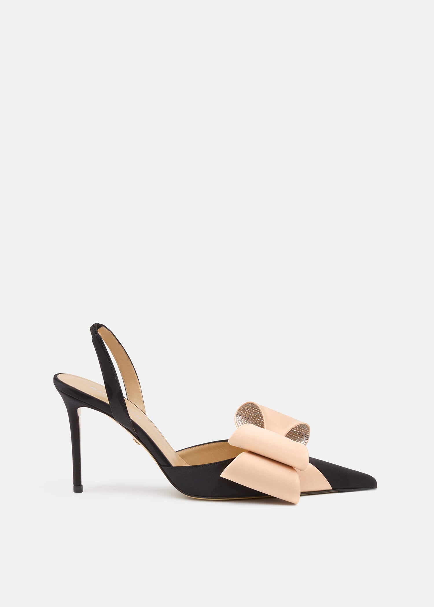 Le Cadeau Satin Slingbacks