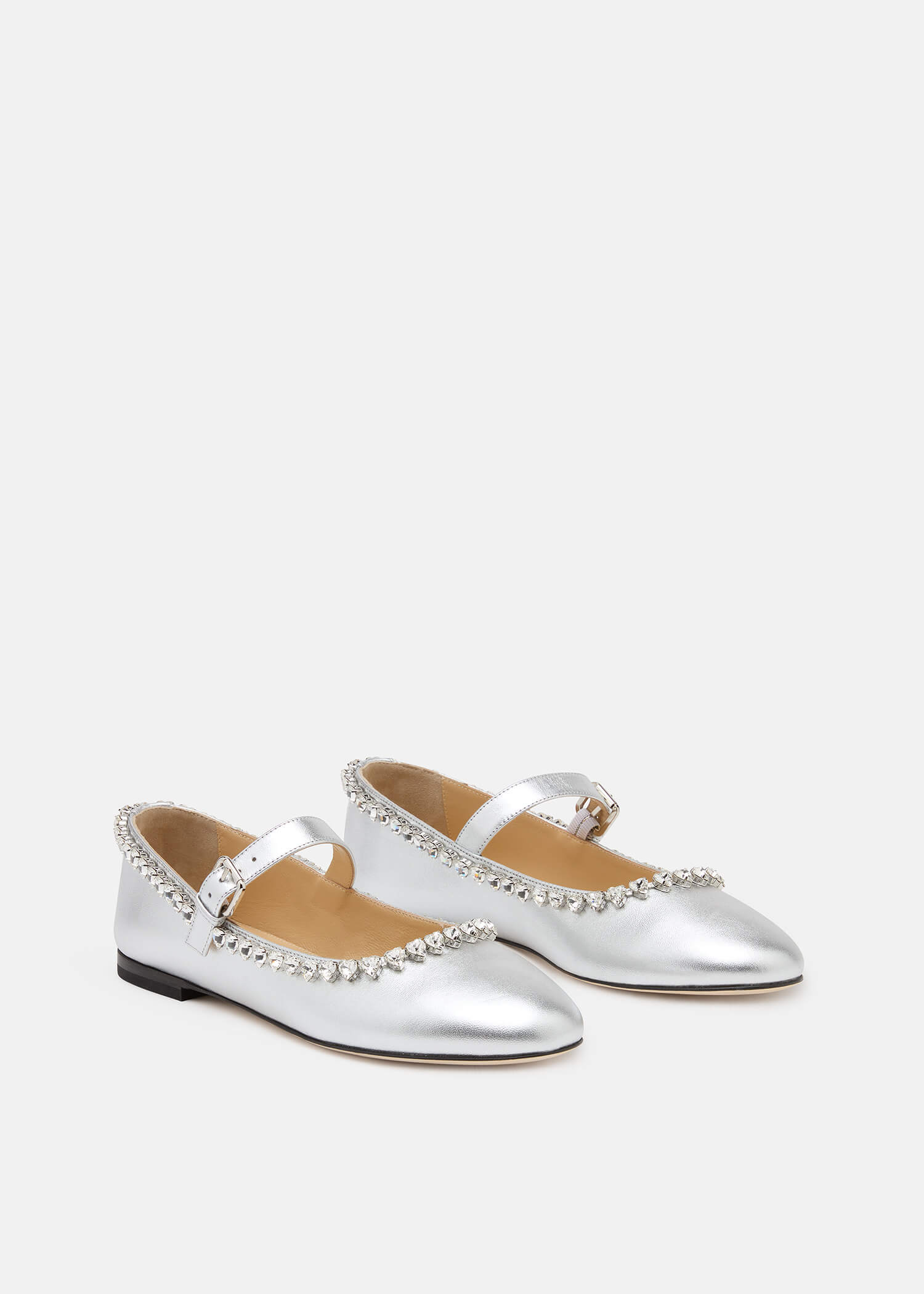 Audrey Metallic Flats