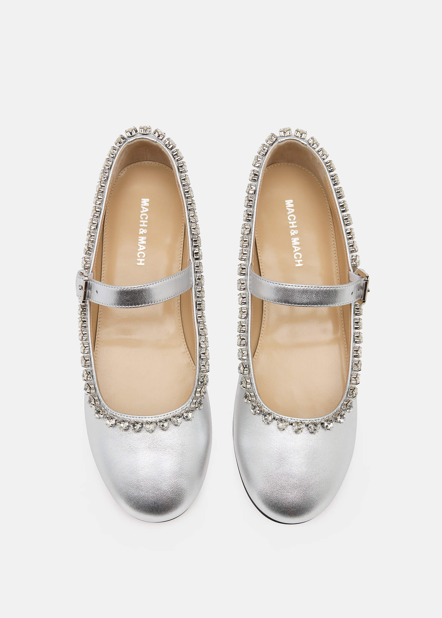 Audrey Metallic Flats