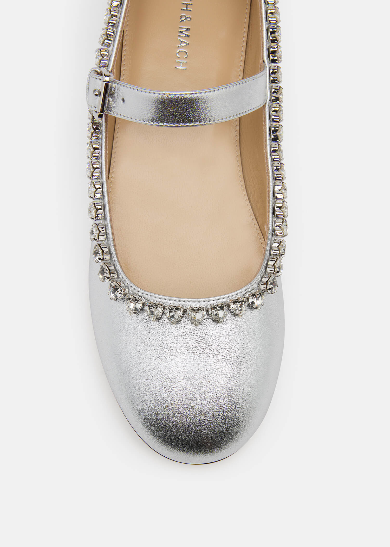 Audrey Metallic Flats