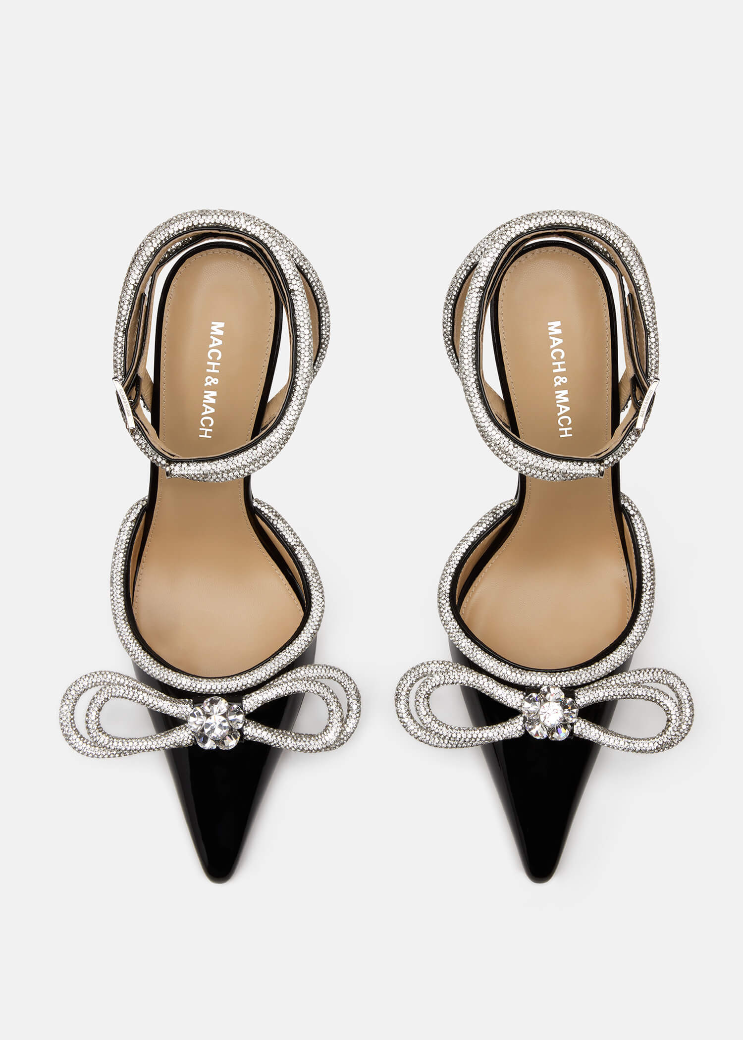 Double Bow Patent Pumps