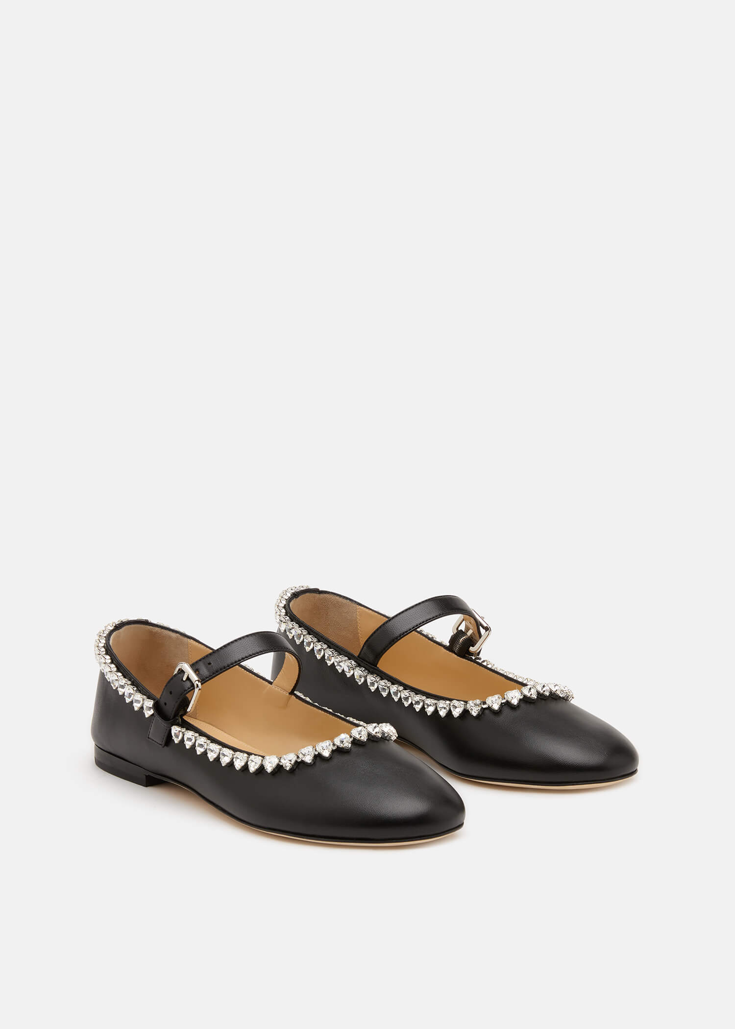 Audrey Leather Flats