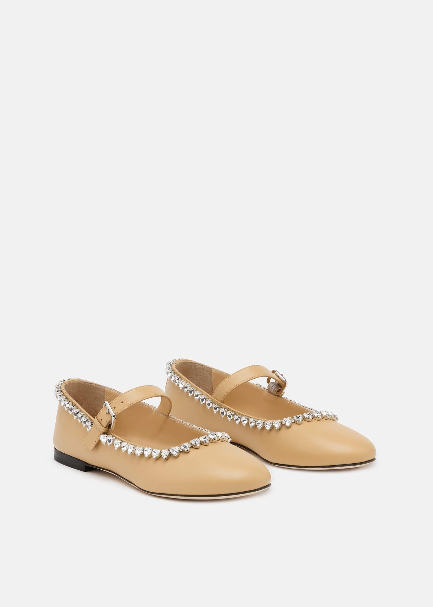 Audrey Leather Flats