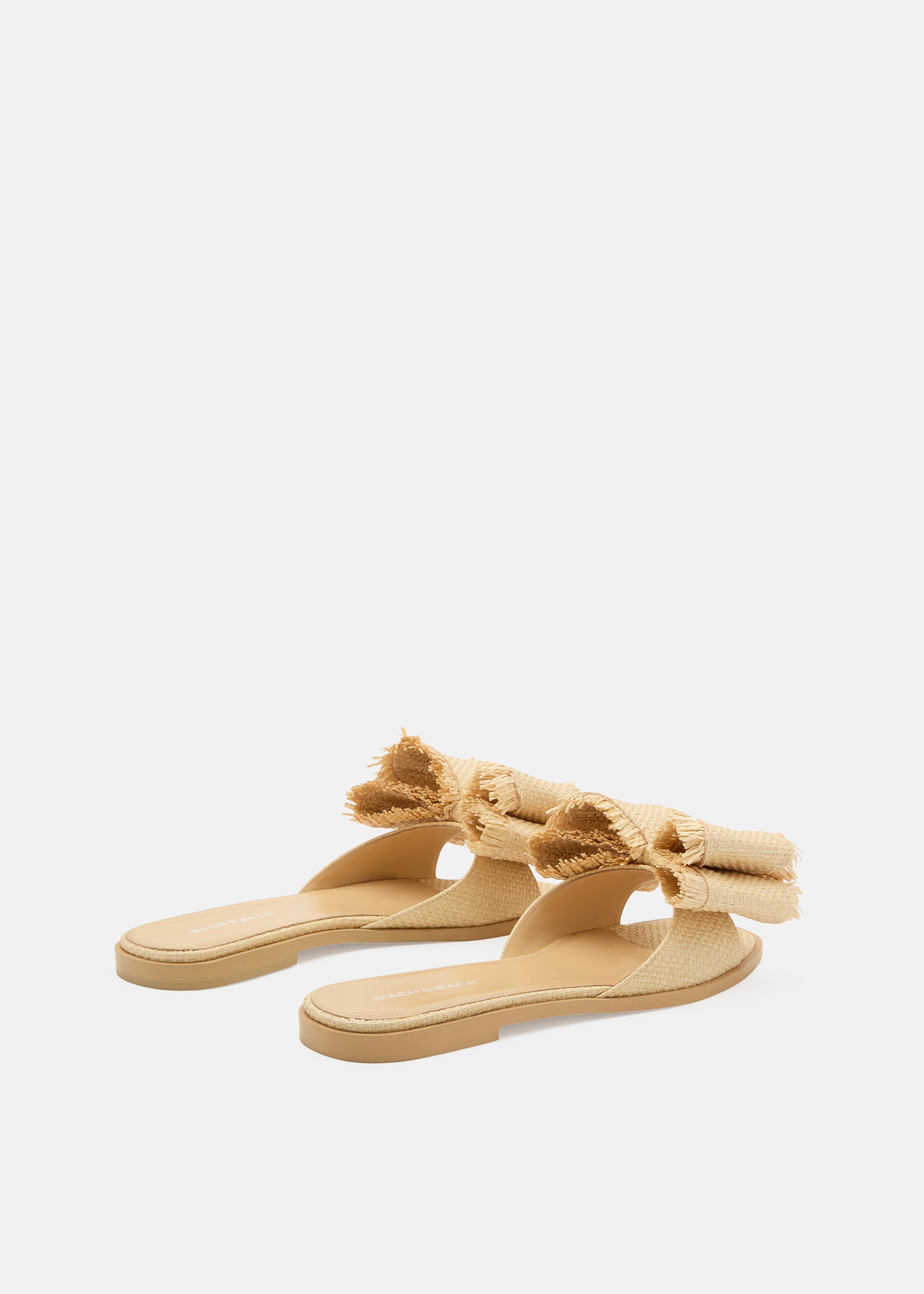 Le Cadeau Rafia Flat Sandals