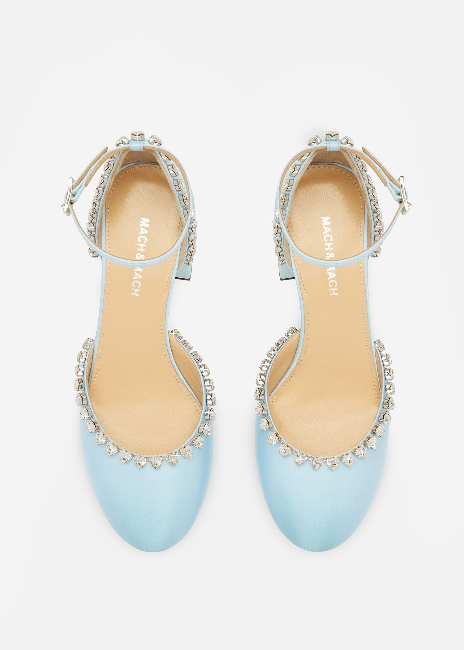 Audrey Crystal Closed Toe Sandals