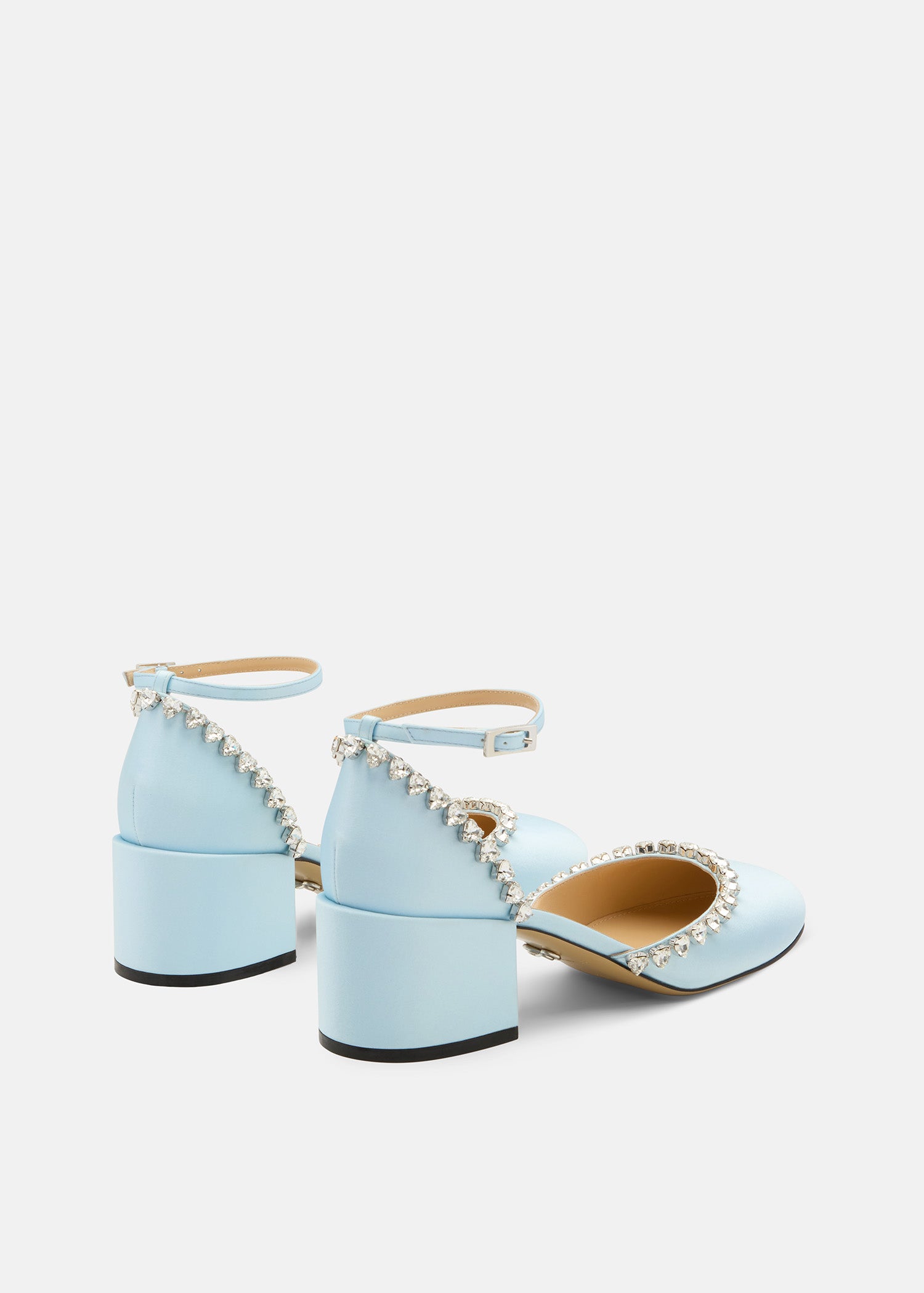 Audrey Crystal Closed Toe Sandals