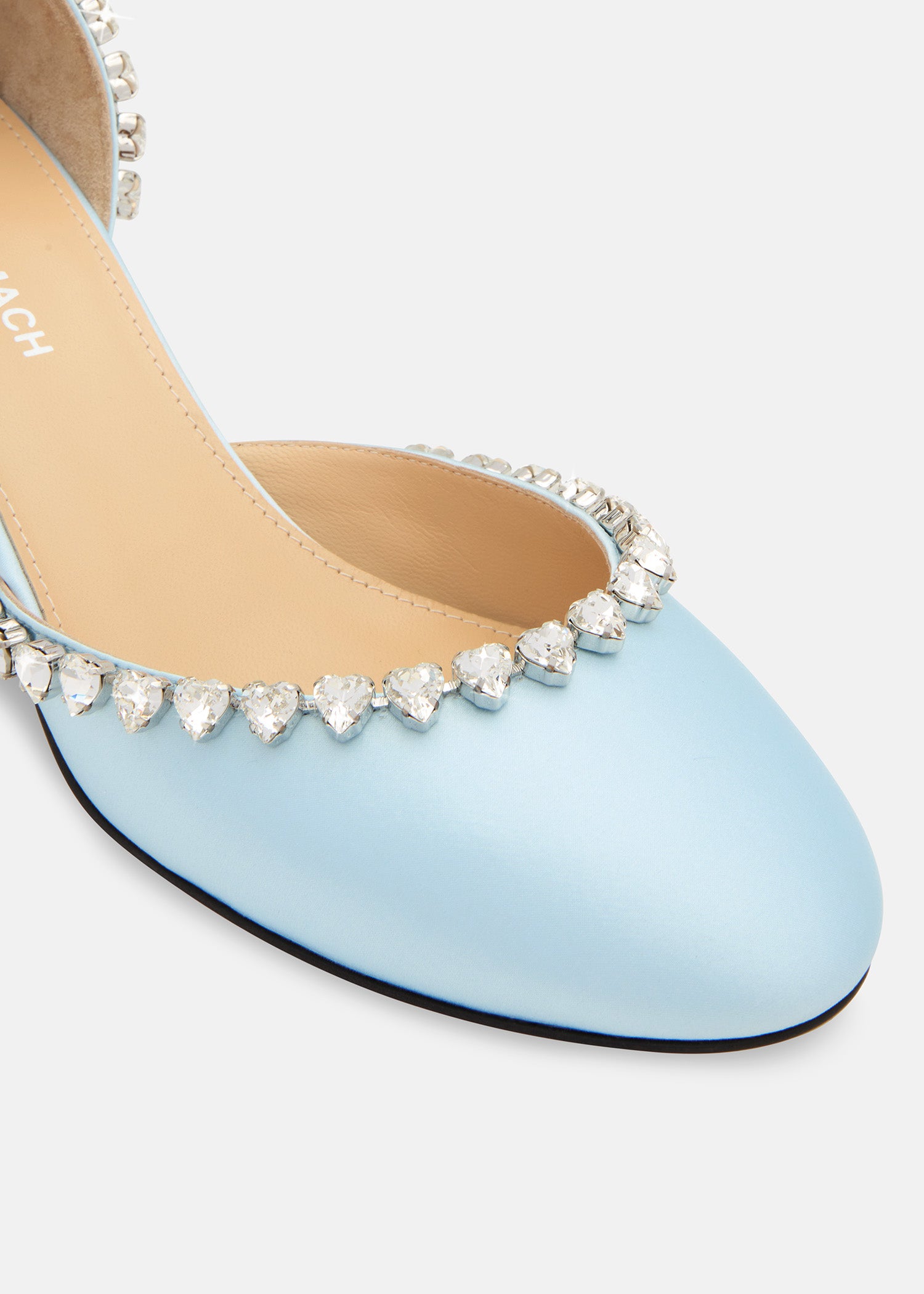 Audrey Crystal Closed Toe Sandals