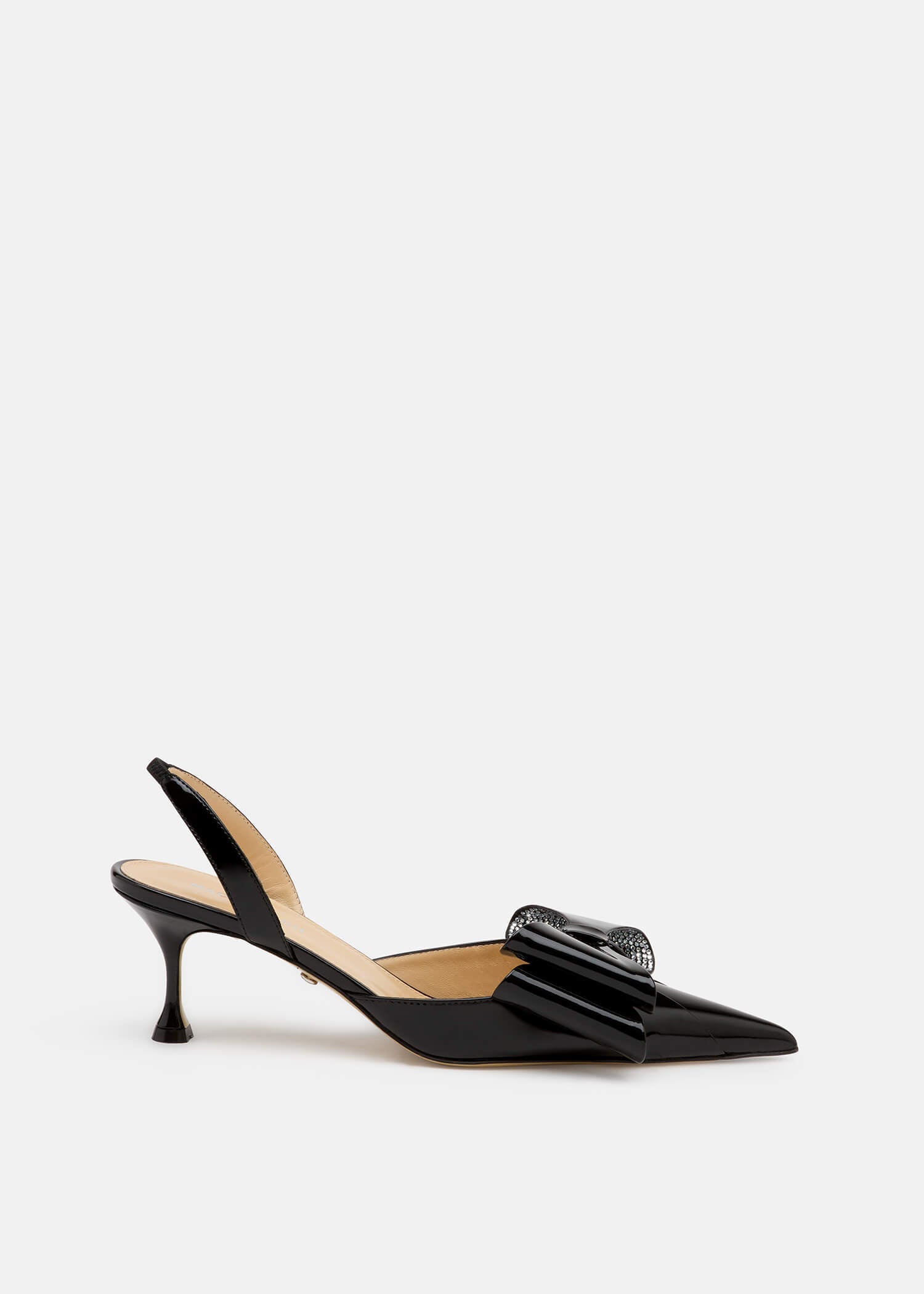 Le Cadeau Patent Slingbacks