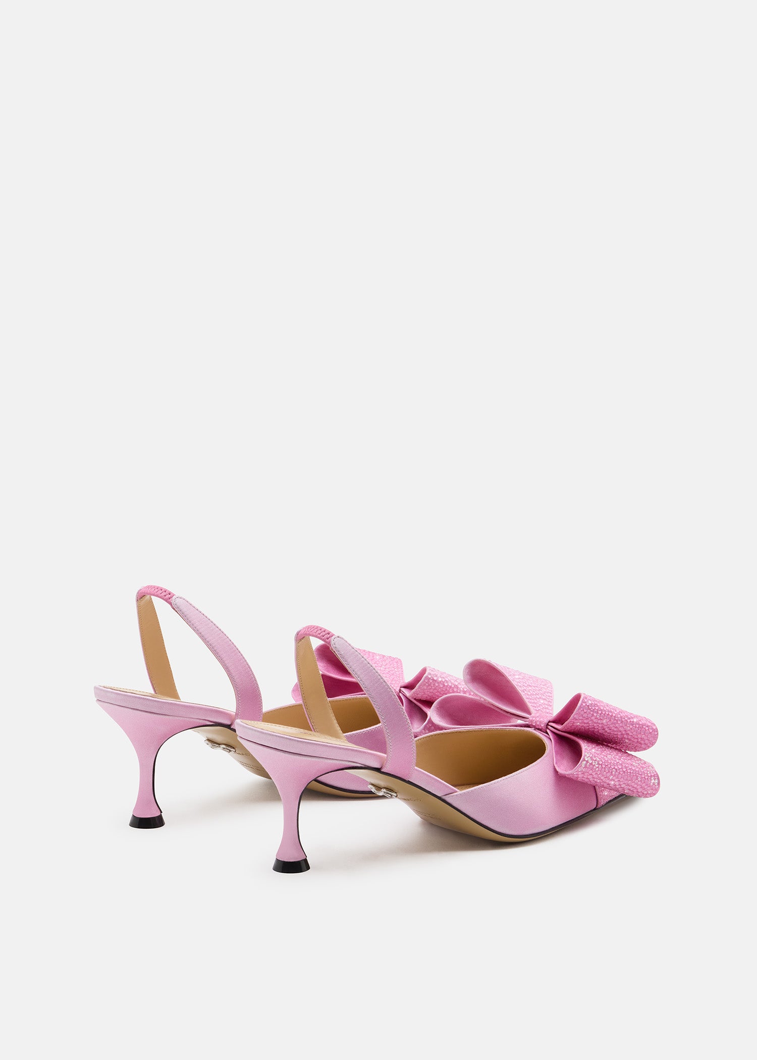 Le Cadeau Pink Aqua Gradient Slingbacks