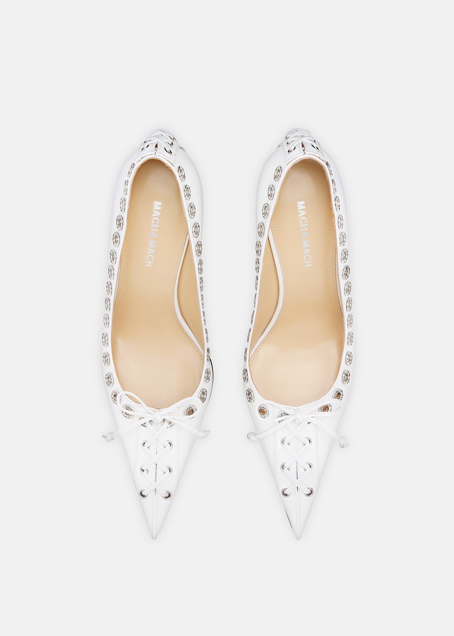 Crystalized Corset Pointed Toe Pumps