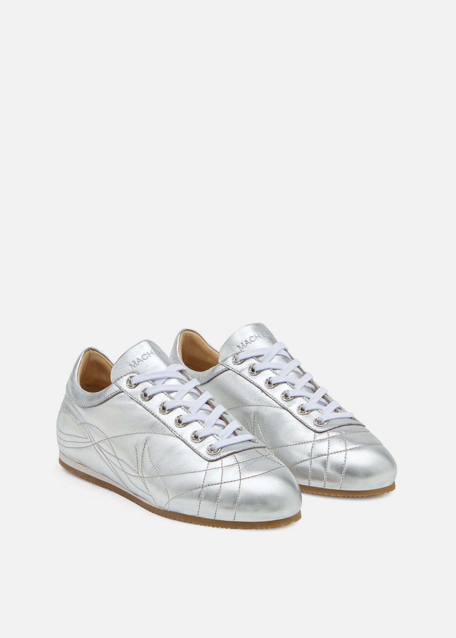 Silver Matelasse Ballet Runner