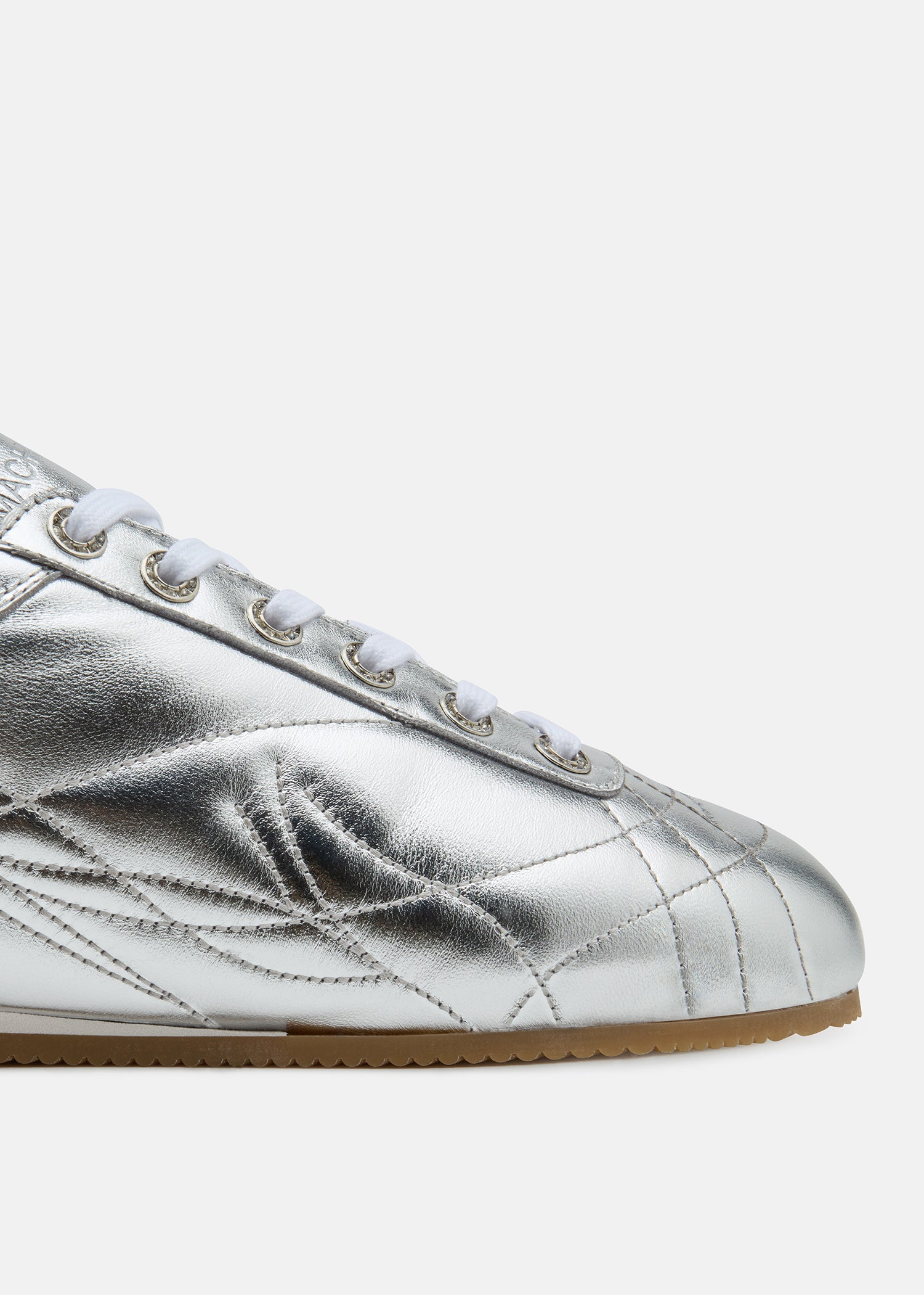 Silver Matelasse Ballet Runner