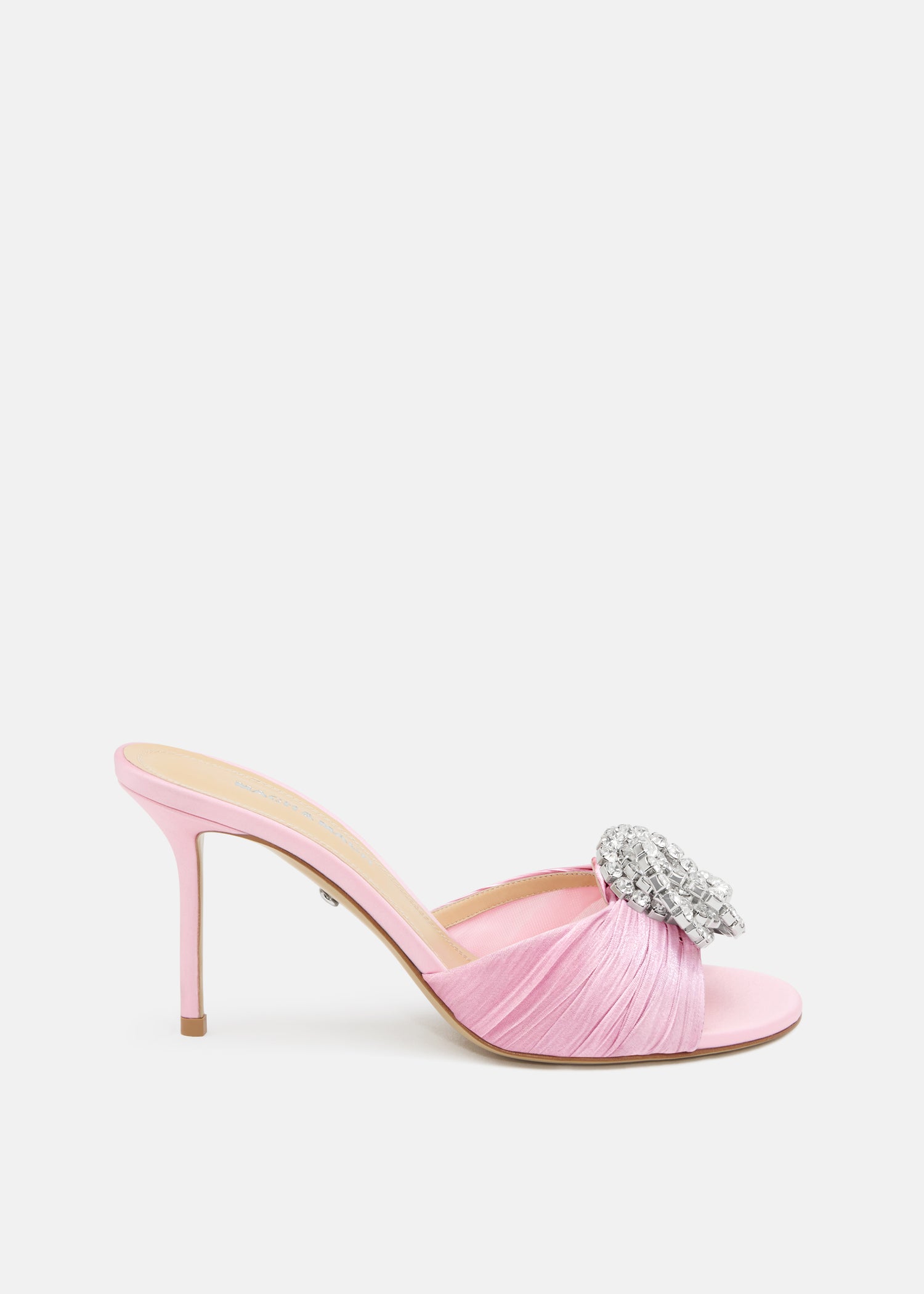 Galaxy Pink Fluid Organza Mule